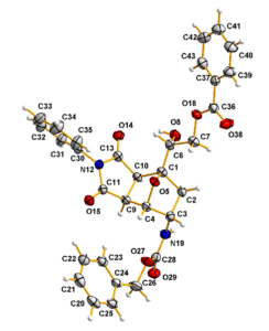X-ray structure to facilitate structure elucidation.